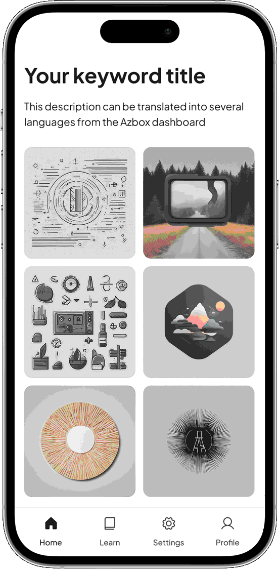 Mobile app localization features